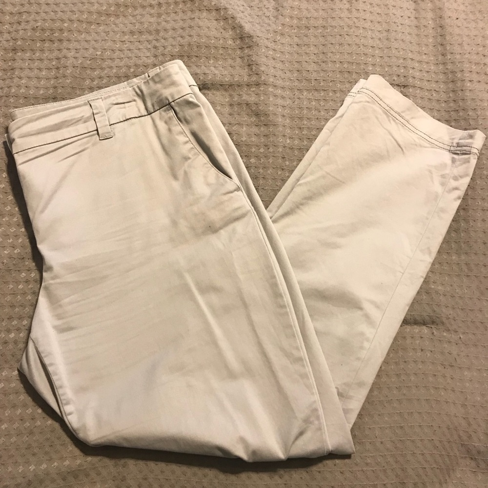 Gray cotton pants